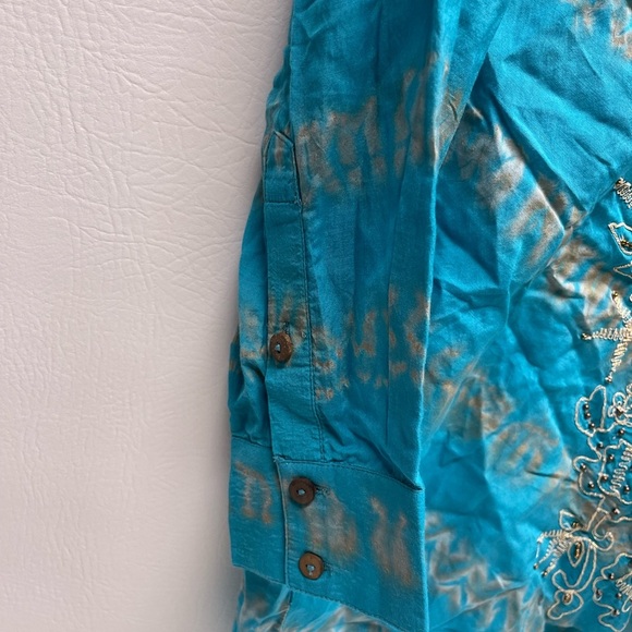 Soft surroundings womens tunic button down size xl - Picture 3 of 8